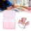 Nagellack-Organizer-Case Rosa - 2 Gitter Entferner-Pad-Halter Kompakt & Robust 7