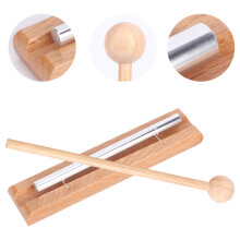 Solo Chime Percussion Musical Instruments for Teachers Classroom Wooden Mallet Xylophone