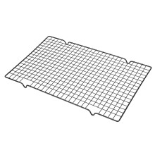 Edelstahl-Backofenrost mit Antihaftbeschichtung für den Grill, kühlend, 40,5 x 25,5 cm