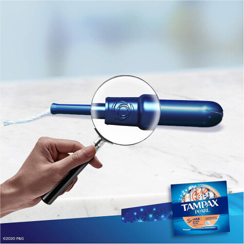 Tampax Pearl Tampons with Plastic Applicator, Super Plus Absorbency 2