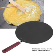 Tragbarer antihaftbeschichteter Crêpes Maker 30 cm Aluminiumpfanne