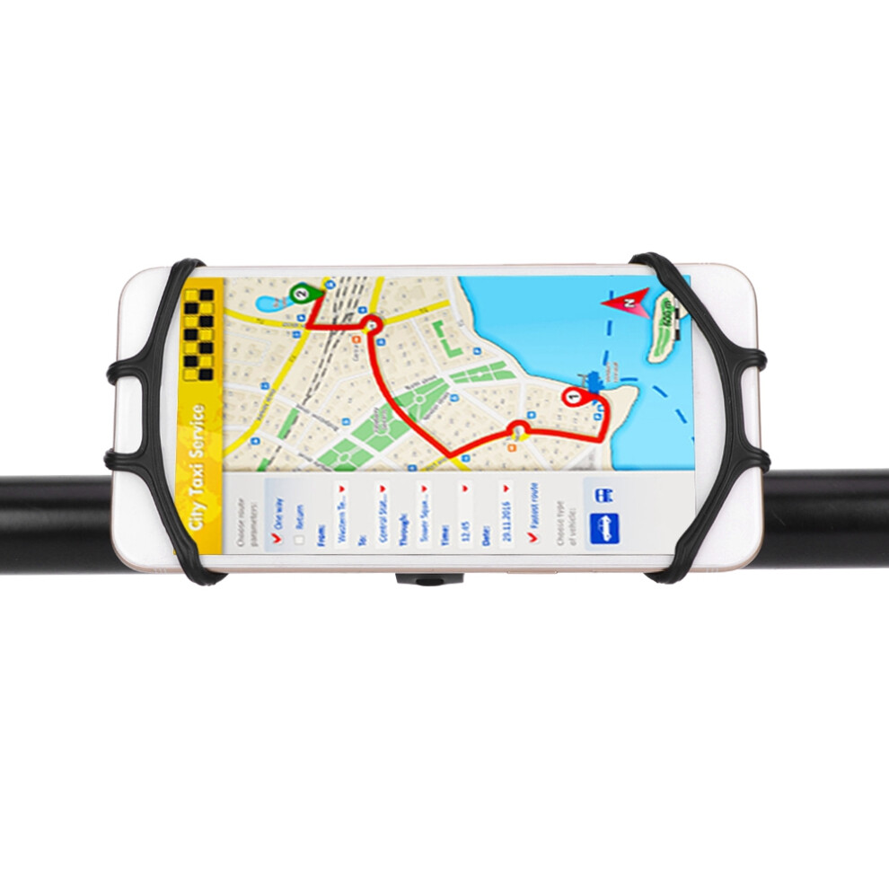 360Mobile Phone Holder Silicone For Bicycle Motorcycle Shockproof Bike Handlebar Stand Bracket 4951323637939