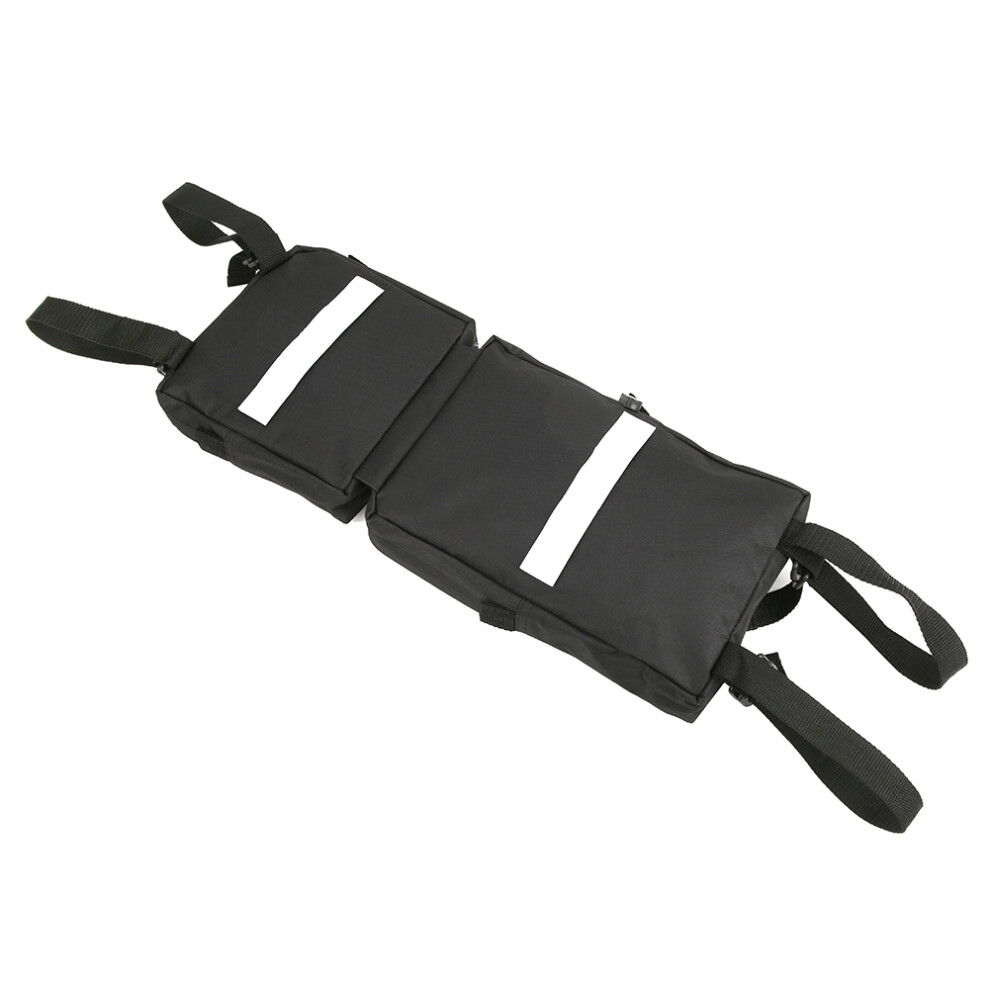 600D Oxford Cloth Wear Resistant Multifunction Snowmobile Carrying Packet Lightweight Outdoor Atv Side Bagatv Side Bag Black 9391323639130
