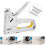 Framing Stapler Manual Nailer Hand Operated Nailing Tool Hardware Accessory 3-Use Silver 8