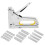 Framing Stapler Manual Nailer Hand Operated Nailing Tool Hardware Accessory 3-Use Silver 2
