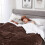 (COFFEE, DOUBLE) Sherpa Throw Fleece Blankets Soft Fluffy Warm Cozy 2