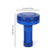Plastic Durable Scale Swimming Pool Medicine Drug Floating Automatic Cleaning Dispenser Equipment Spa Accessory