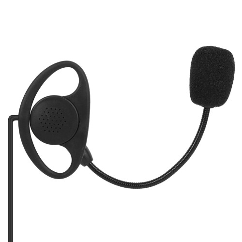 3.5mm Ear Hook Two Way Radio Earphone Bluetooth Wired Intercom Headset for V6 V4 Motorcycle 2