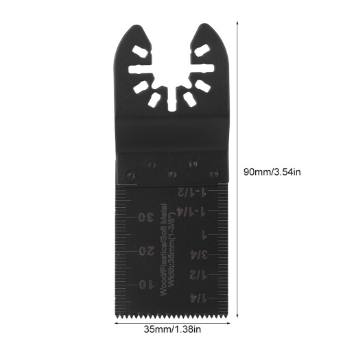 14pcs Oscillating Multitool Quick Release Saw Blades Set DIY Woodworking Accessories Kit 2