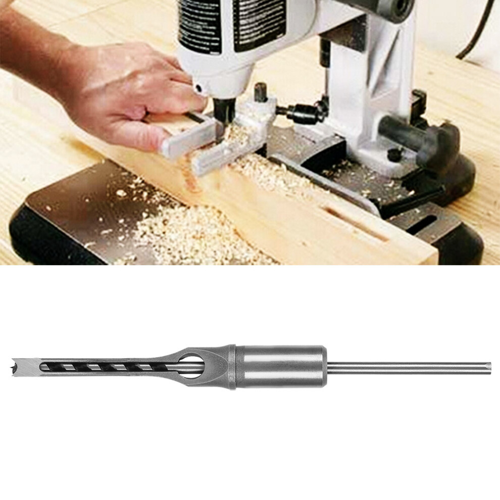 5/16In High Speed Steel Multifunctional Woodworking Square Hole Drill Bit Tool Accessories 3631323648869