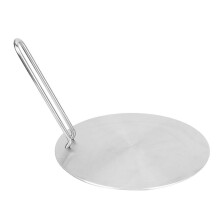 Edelstahl-Heizverteiler-Plate-Adapter 22 cm für Gas- und Elektroherd