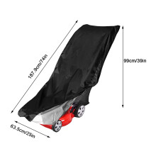 Waterproof Lawn Mower Cover Dustproof Weeding Machine Polyester Cover Dust Cover Protection
