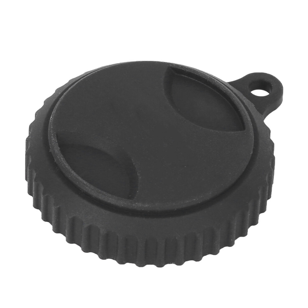 Sunnylife Soft Silicone Dustproof Waterproof Tight Fitting Lens Protection Cover For Insta 360 One R 1-Inch Lenses Black 9461323649719