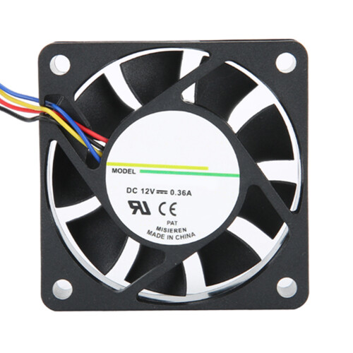 6 cm 12 V 0,36 A leise Computerkühlerlüfter 5400 U/min