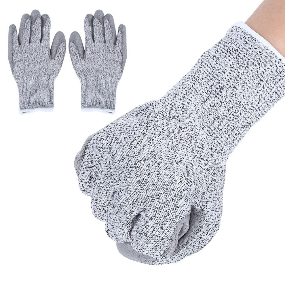 Hppe Pu Coating Oil Proof Cut Resistant Protection Gloves For Woodworking Machinery Factory 8701323651703