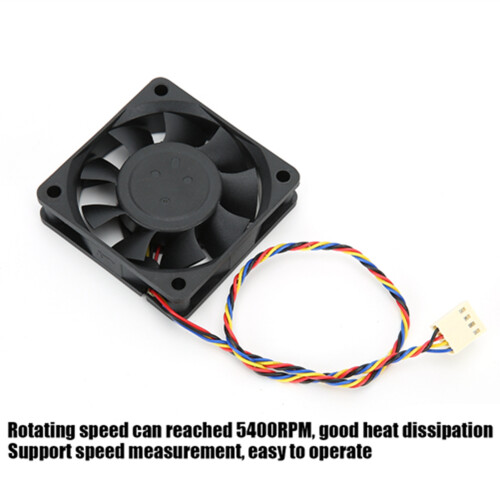 6 cm 12 V 0,36 A leise Computerkühlerlüfter 5400 U/min 2
