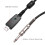 Professionales USB-Gitarrenkabel 2,8 m für PC & Mac 5