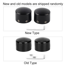 Motorcycle Front Axle Cap Aluminum Alloy Nut Cover Fit for Tri Glide