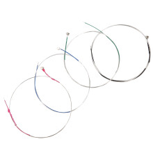 4 Stück Violin-Saiten-Set aus silbernem Edelstahl für 4/4 Voluminstrumente