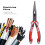 Multi Functional German Electrician Wire Cutter Long Needle Nose Pliers Hand Tools 5