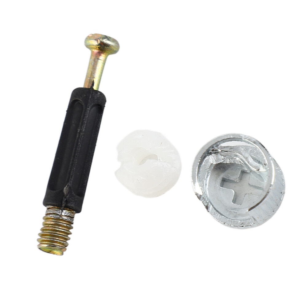 100 Sets 3-In-1 Eccentric Wheel Connecting Piece Furniture Screw Nut Kit Hardware Accessories 6921323656054