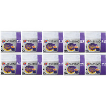 Tassimo Cadbury Caramel Hot Chocolate Pods x10 (Pack of 10, Total 100 Drinks) - Velvety Cocoa & Caramel Flavour