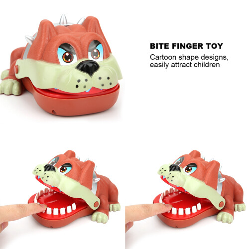Bite Finger Game Personality Cartoon Pattern Parent Child Interaction Toy Gift 2
