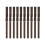 10Pcs 10x100 Concealed Wall Shelf Support Shelf Rack Fixing Brackets Kit Accessory 1