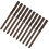 10Pcs 10x100 Concealed Wall Shelf Support Shelf Rack Fixing Brackets Kit Accessory 15