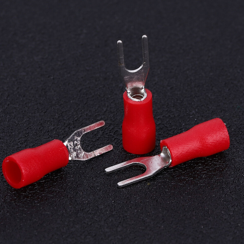 1000Pcs U Type Sv1.25-3 Cold Pressed Brass Crimp Terminal Connectors Kit Accessory 8411323662950