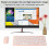 Wireless Mouse Keyboard Set Gaming for Notebook Computer 3‑Speed Receiver 12
