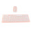 Wireless Mouse Keyboard Set Gaming for Notebook Computer 3‑Speed Receiver 8