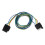 Durable Trailer Wiring Harness Extension5Way Flat Plug Waterproof Design Easy Grip Tabs Universal Trailer Compatibility 4