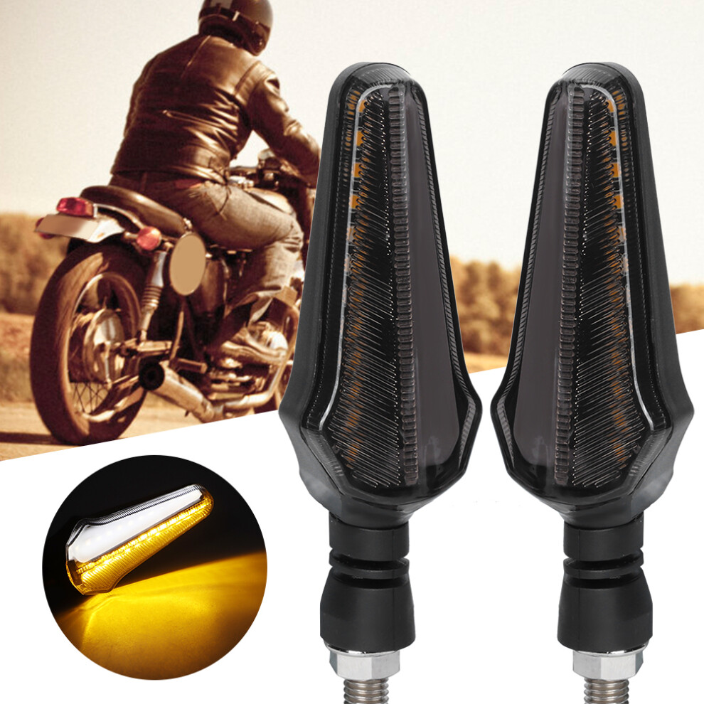 Pair Of 24Led Universal Motorcycle Turn Signal Indicator Modification Accessory 4301323664648