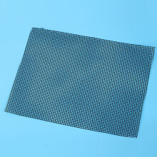 3Pcs BBQ Mesh Mat Non-Stick BBQ Grilling Liner Mesh Mat Sheet Barbecue Tools(33x40cm )