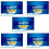 Tampax Tampons Regular Absorbency - 10 ct, Pack of 5 1