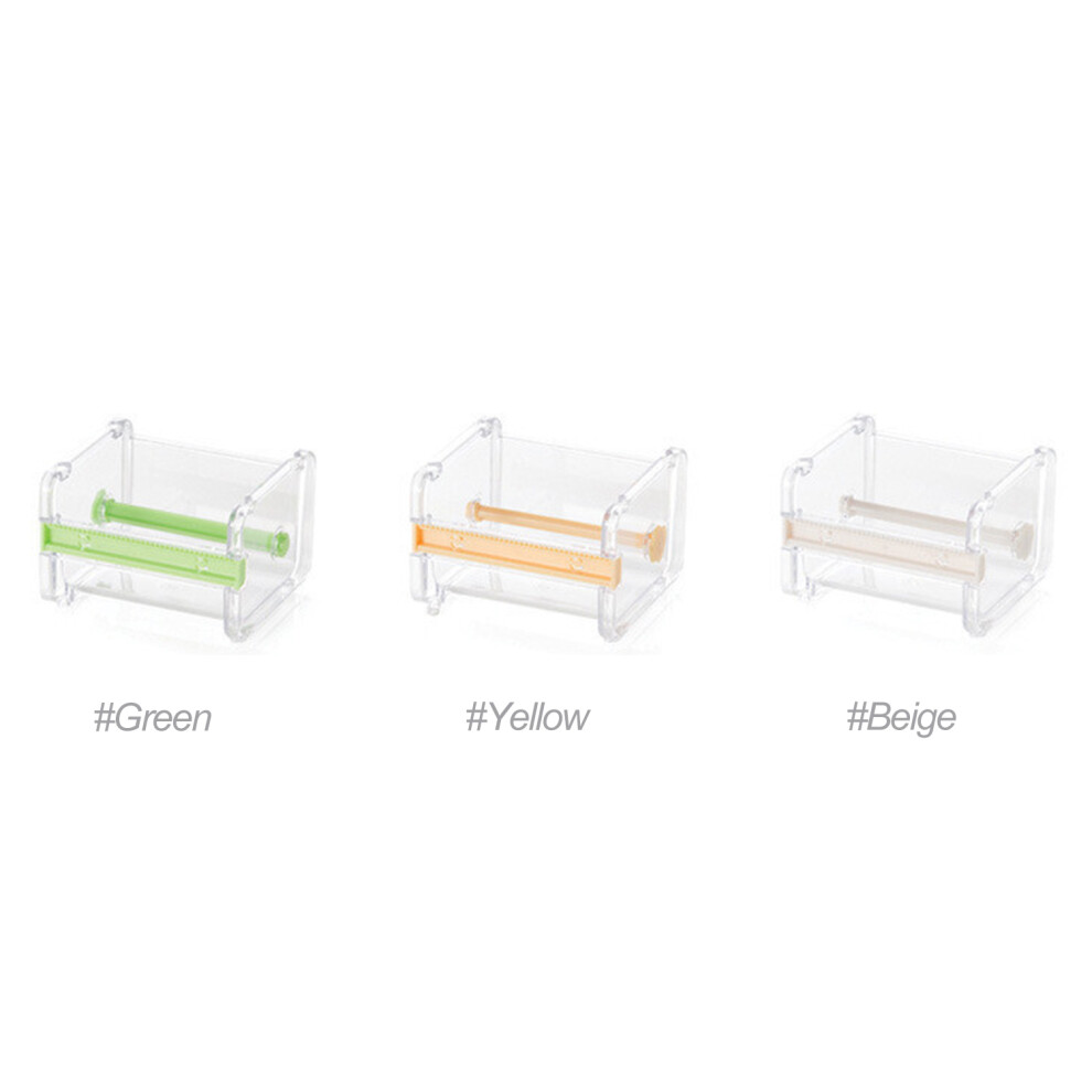 Tape Dispenser Cutter Roll Tape Holder Organizer Desktop Diy Sticker Roll Tape Cutter Dispenser Office Desk Accessory 6941323668499