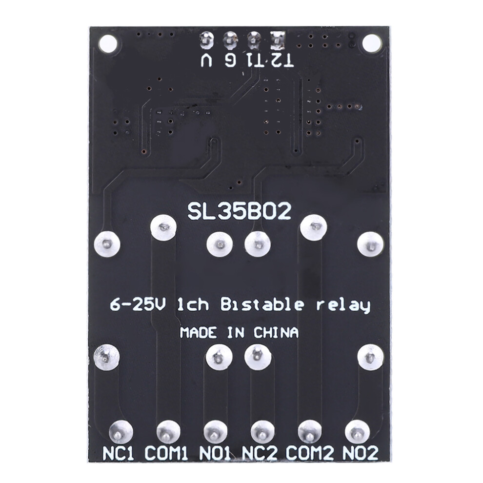 2 Channel Bistable Self Locking Trigger Board Button Mcu Low Level Control Switch 12V 6951323668665