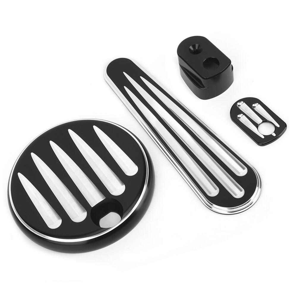 Fuel Tank Door & Dash Insert & Ignition Cap Kit Stripe Style Fit For Flhx / Flht / Fltr / Flhtcutg 4671323669500