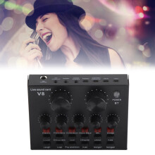 Soundkarte 112 mit elektrischen Soundeffekten, Duales Telefon- und Computer-Streaming