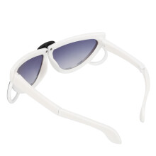 Folding Sunglasses Portable Children Cartoon Animal Pattern Summer Glasses Toy GiftWhite Panda