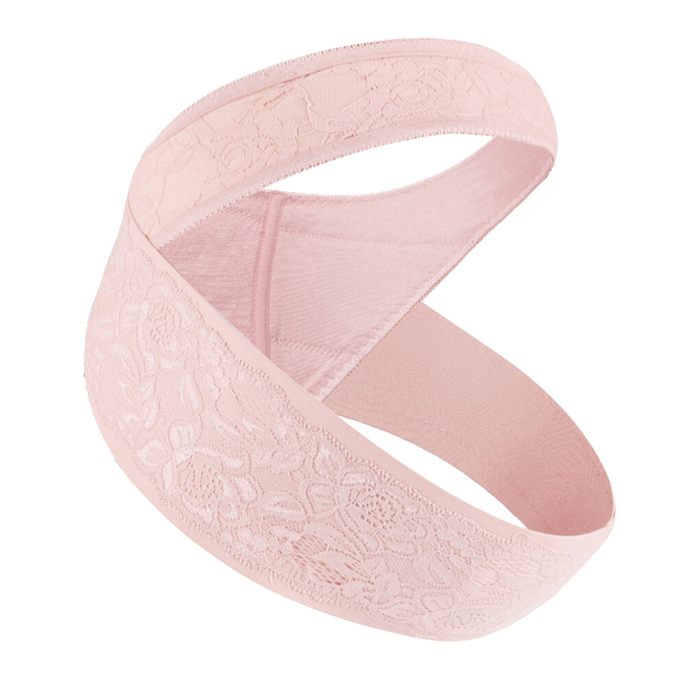 Lace Maternity Support Belt Stress Pain Relief Breathable Pregnancy Corset BellybandPink XL-image-OPC-PHW8YRB-NEW
