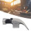 13oz Round Head Bend Angle Double Fork Carpenter Claw Hammer Head Home Woodworking Tool 5