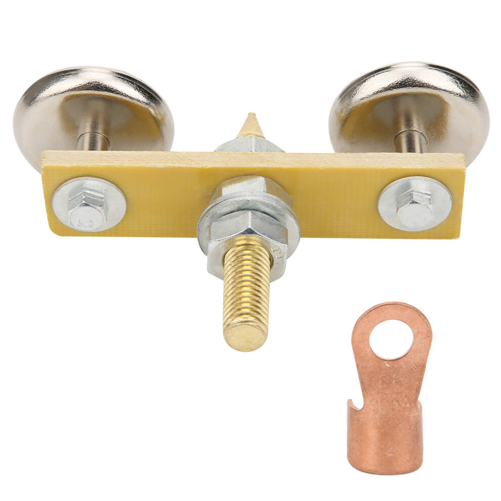Welding Magnet Head Machine Tool Fix Ground Clamp With Brass Tail For Mechanical Maintenance 7641323675464