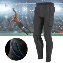 Fußball-Schutz-Langhose, stoßfeste Sportbekleidung für Torhüter L