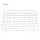 10Pcs Plastic Splicing Aquarium Filter Bottom Grid Plate Screen for Aquarium Fish Tank UseWhite 11