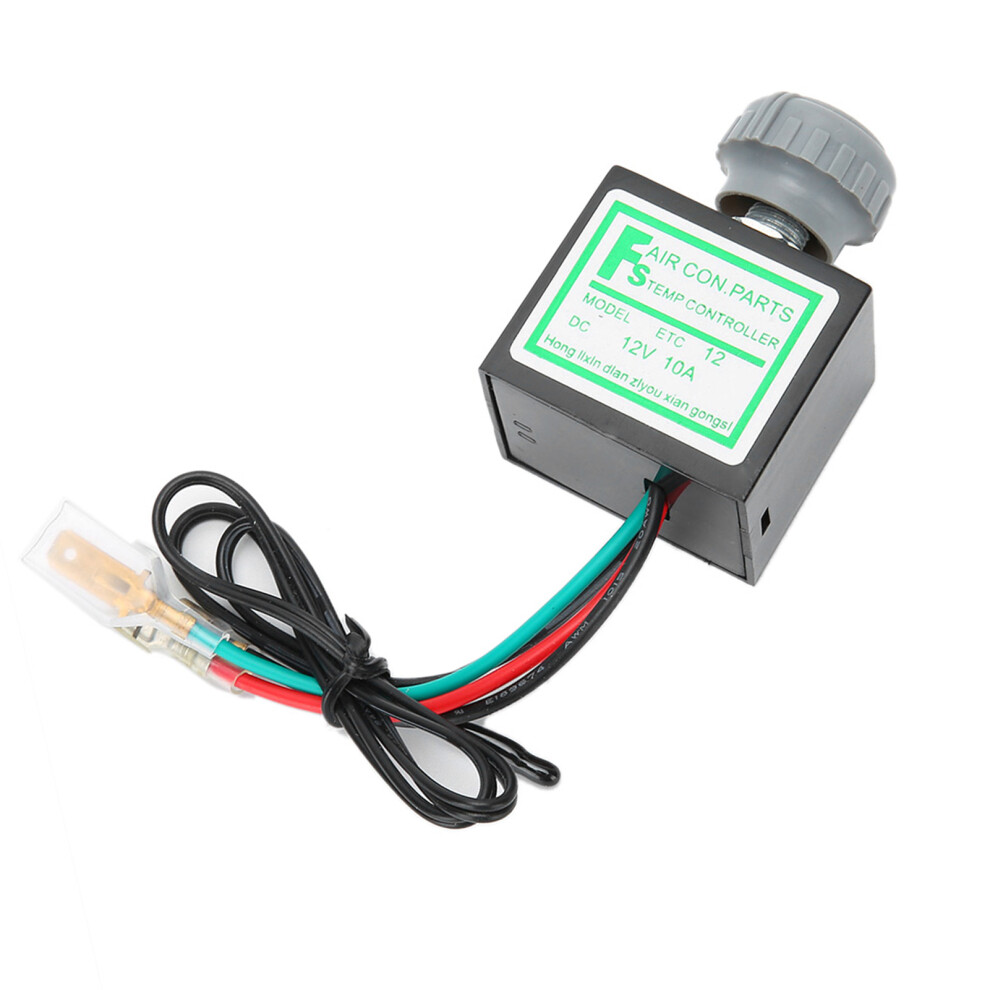 10A Car Air Conditioner Electronic Thermostat Switch Temperature Control Auto Accessory12v 7671323681950