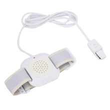 Wasserdichter Bettnässer-Alarm mit Vibration, ABS, 210mAh Akku
