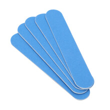 100pcs Nail File Double Sided Nail Buffer Sanding Buffing Polishing Strip Manicure ToolBlue
