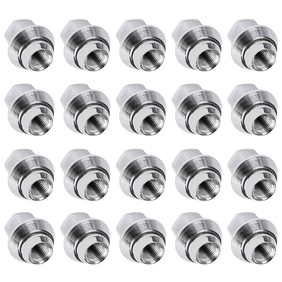 20Pcs Alloy Wheel Nuts M12 X 1.5 19Mm Bolt Lug Stud Replacement For F-Ord F-Ocus Mk1 Mk2 Mk3 S-T R-S 8061323683068